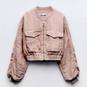 Dusty Pink The Greta Bomber